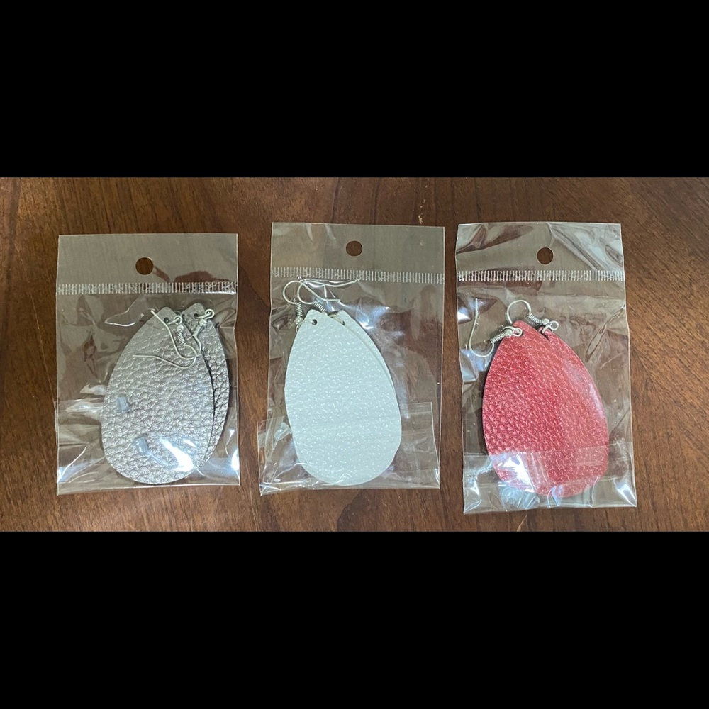 Tear drop earrings